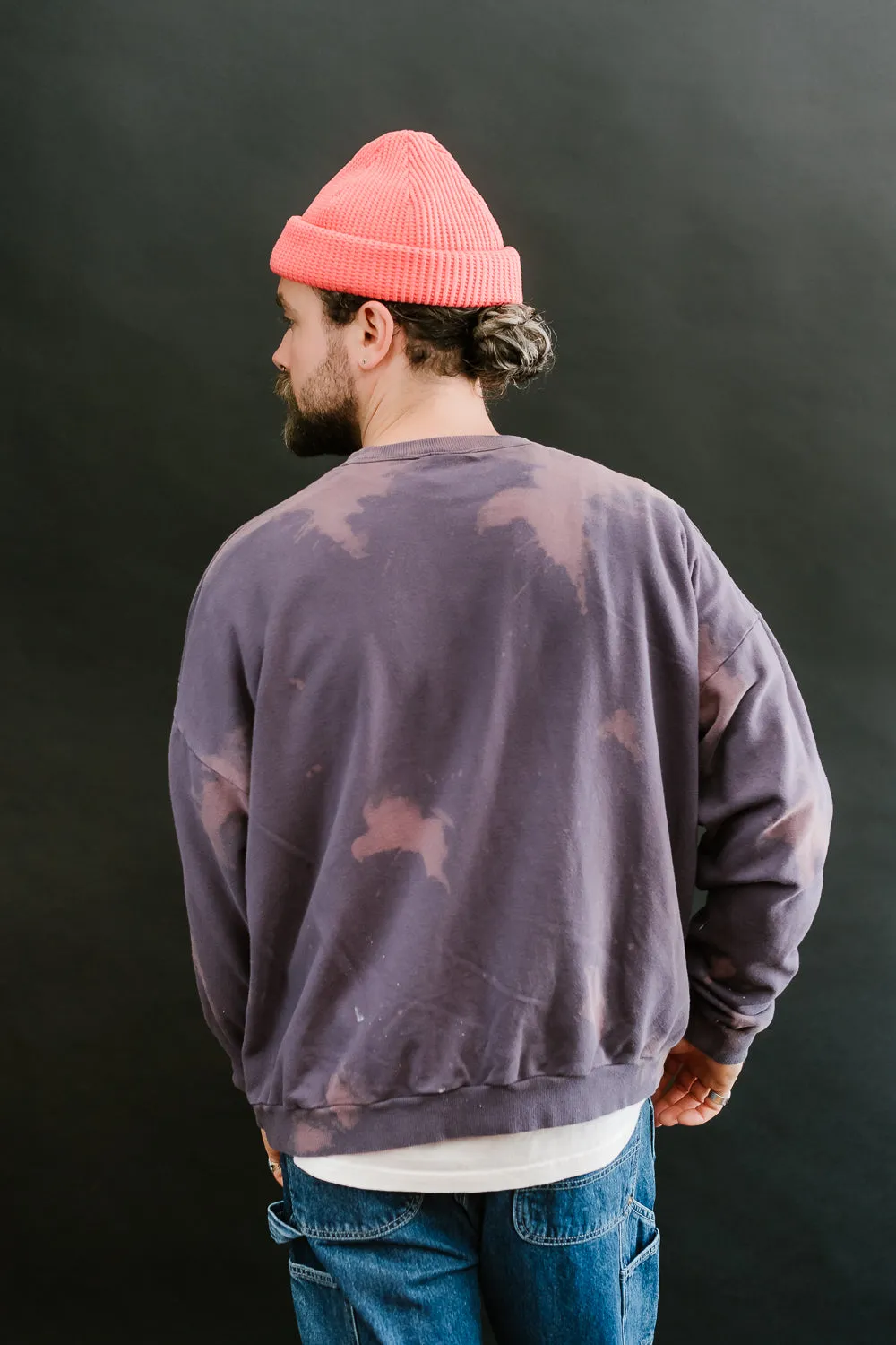 03-0040-B20 - Summer Knit Vintage Sweat - Rose Gray