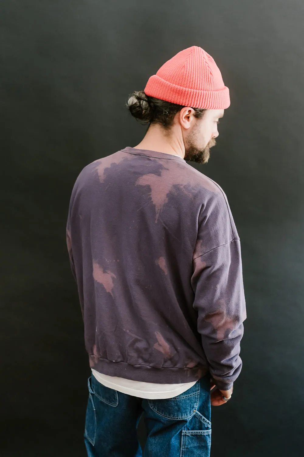 03-0040-B20 - Summer Knit Vintage Sweat - Rose Gray