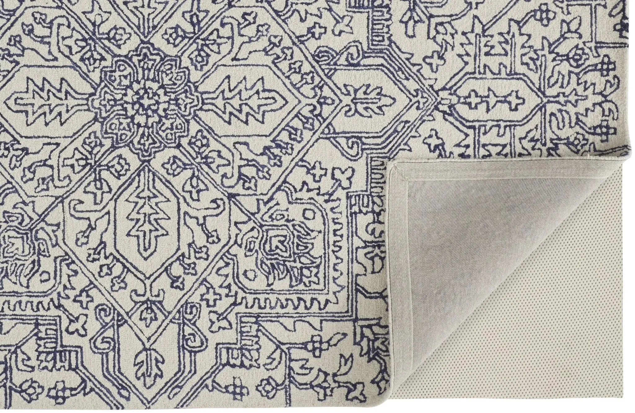 Belfort 8698778F Ivory/Blue Rug