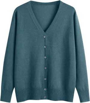 Cardigan Sweaters for Women 2024 Fall Cable Knit Sweaters Womens Trendy Button Down Open Front Cardigans Outwear