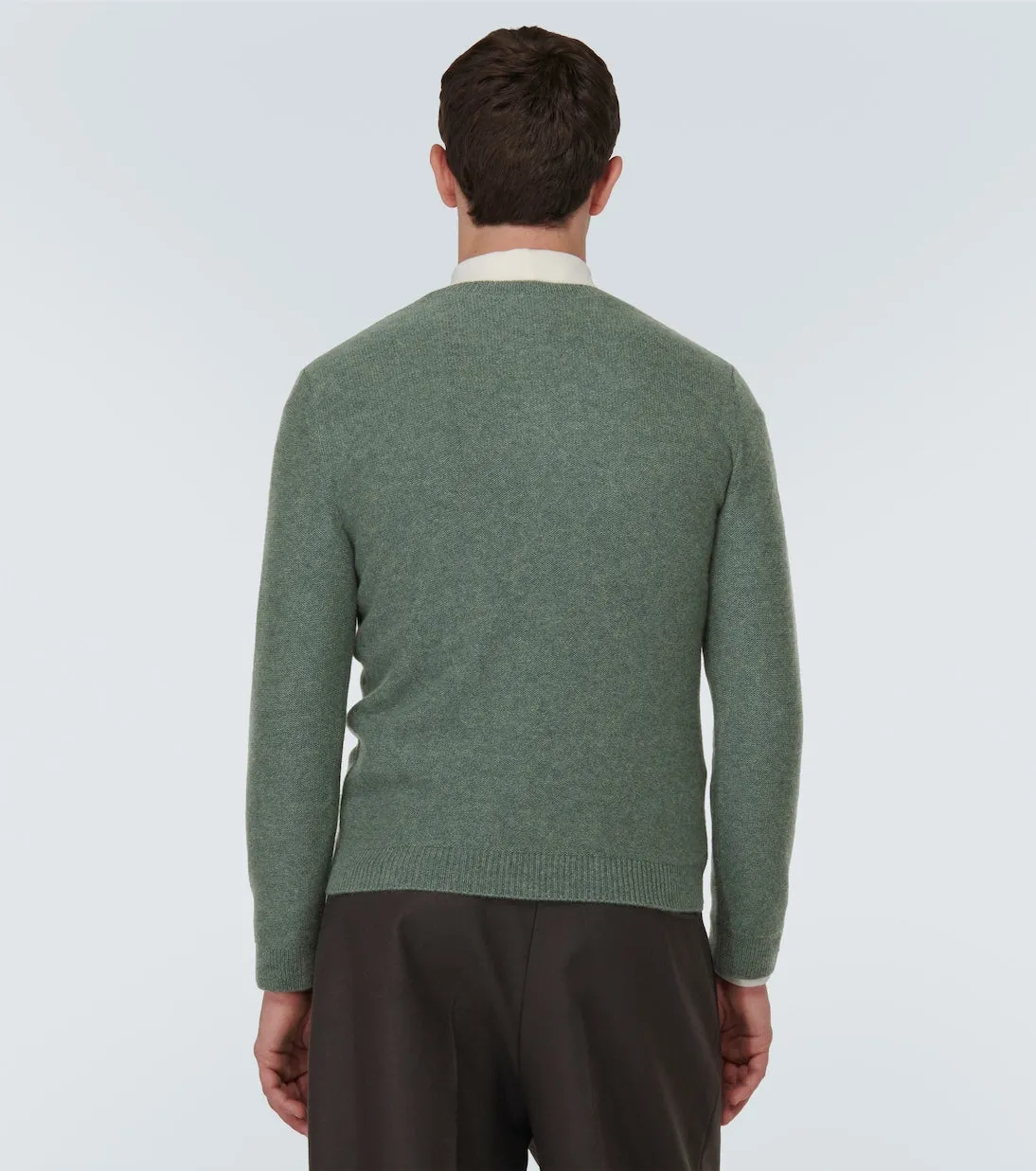 Cashmere sweater touques Le Kasha, green