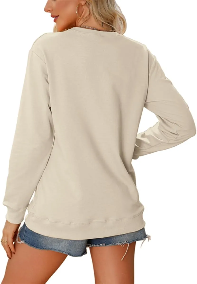 Coffee Weather Sweatshirt Women Fall Season Long Sleeve Graphic Shirts Cozy Weather Coffee Lover Pullover Tops