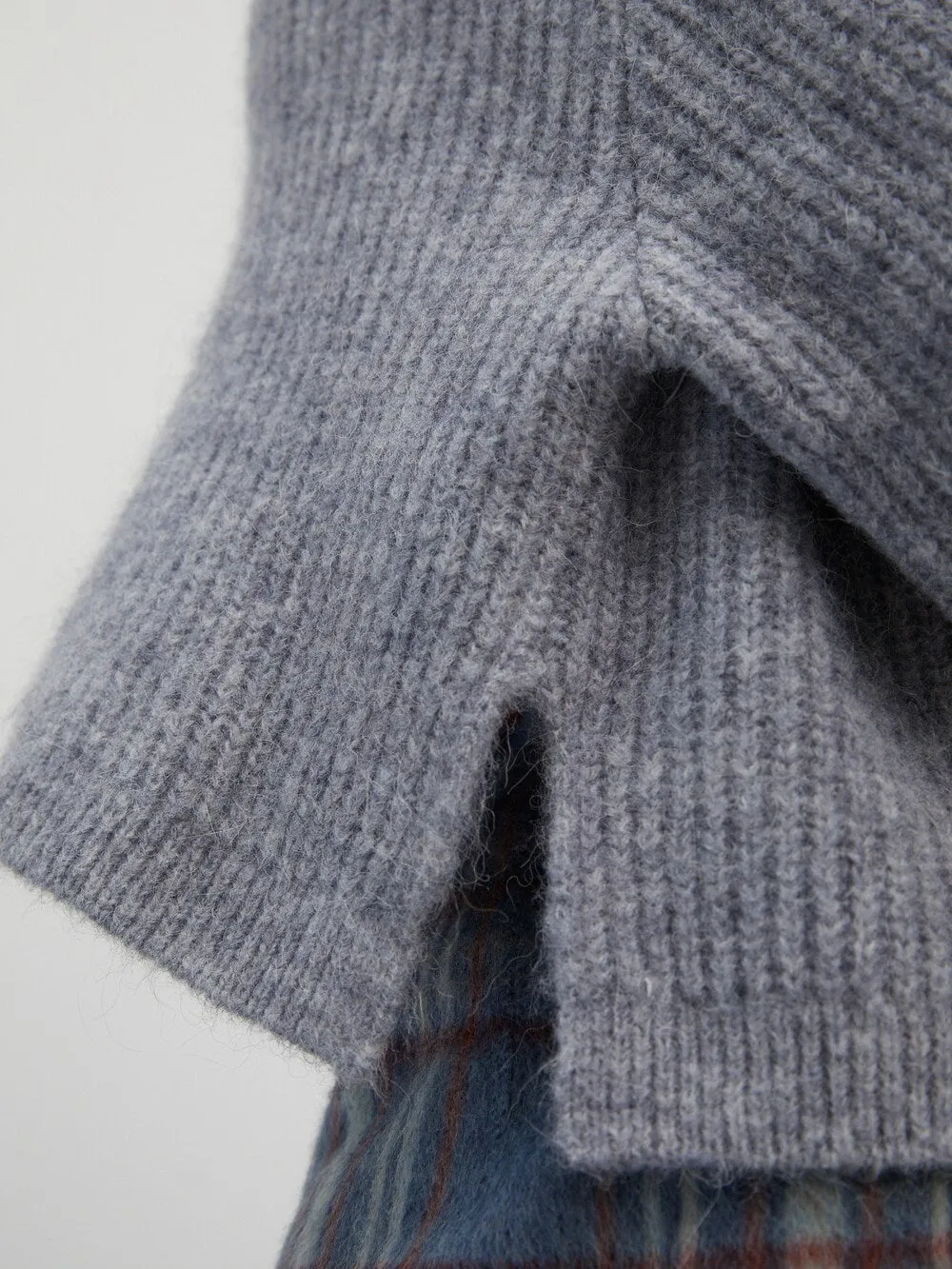Edited Annabelle Sweater, mottled gray