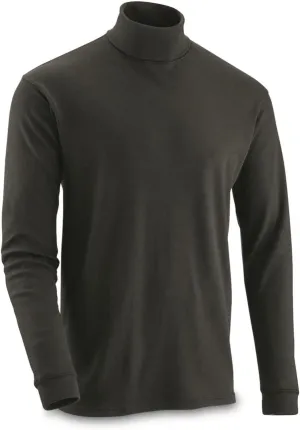 Guide Gear Turtleneck Long-Sleeve Tee; Shirt for Working, Hunting or Casual Wear for Men