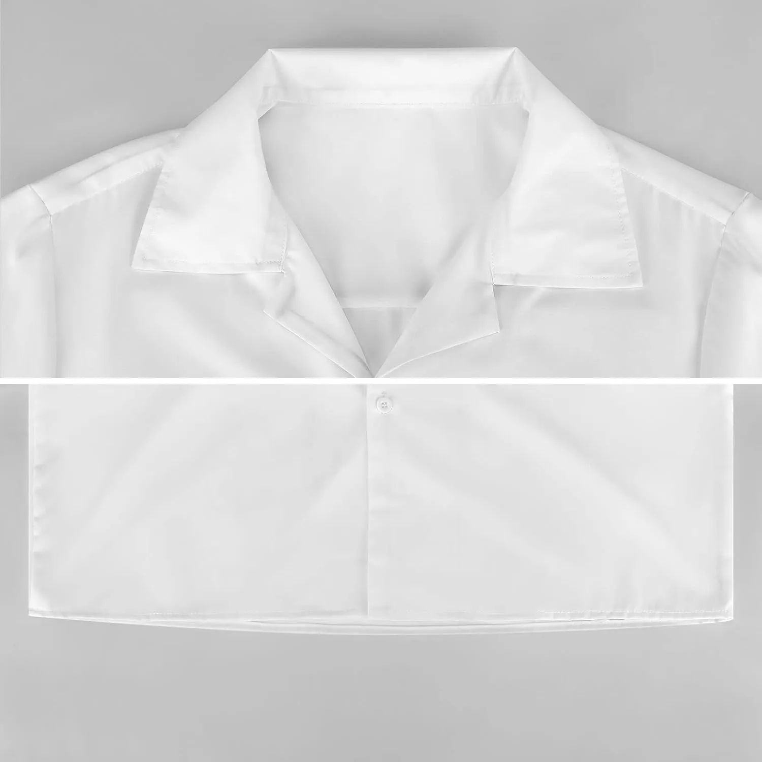 Mid Century Modern Print Cuban Collar Shirt Classic Design for Comfort and Style
