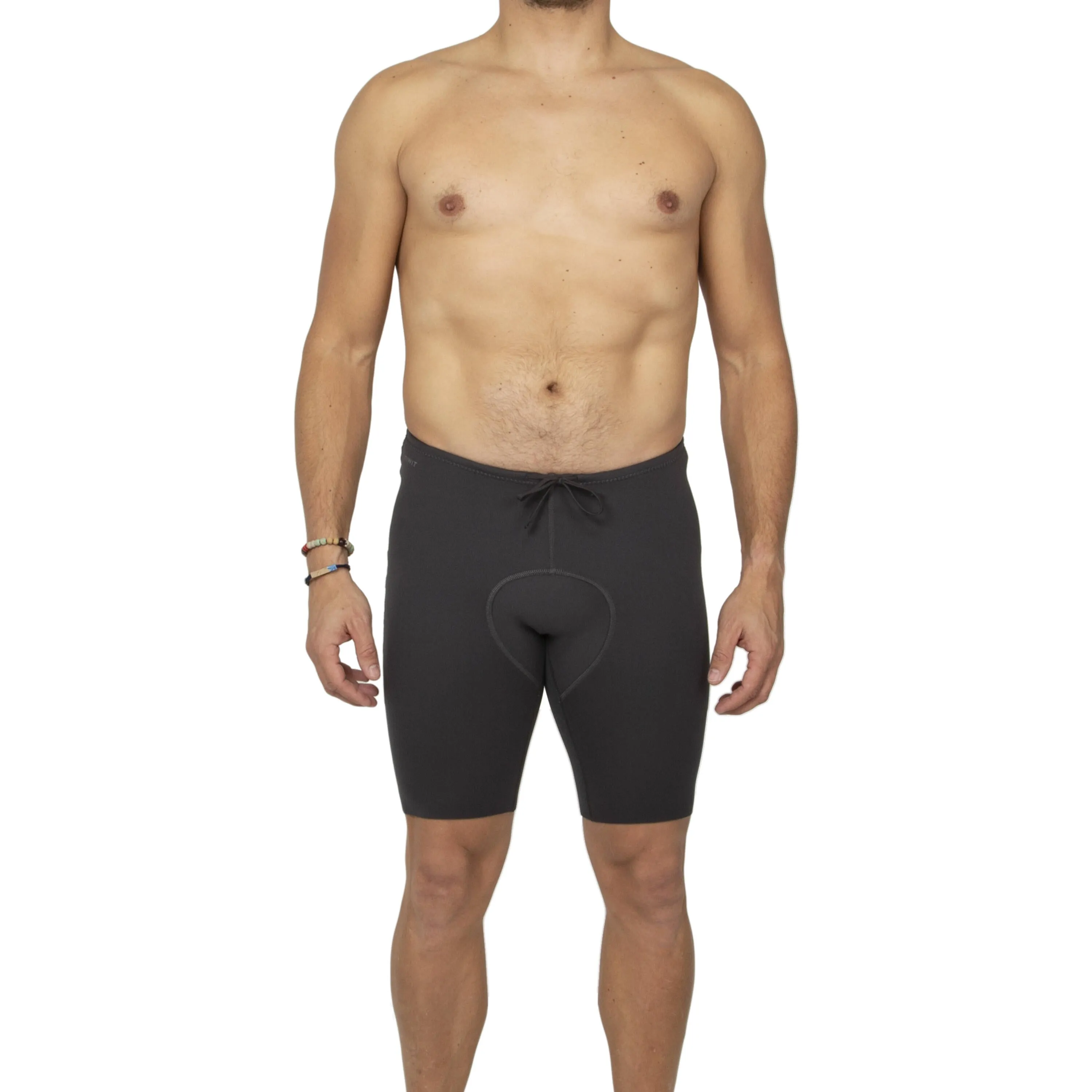 Neoprene Shorts Men's Kayak Stand Up Paddles 2mm Neoprene ITIWIT dark gray