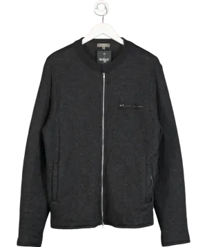 N.Peal Grey Cashmere Silk Jacket UK L