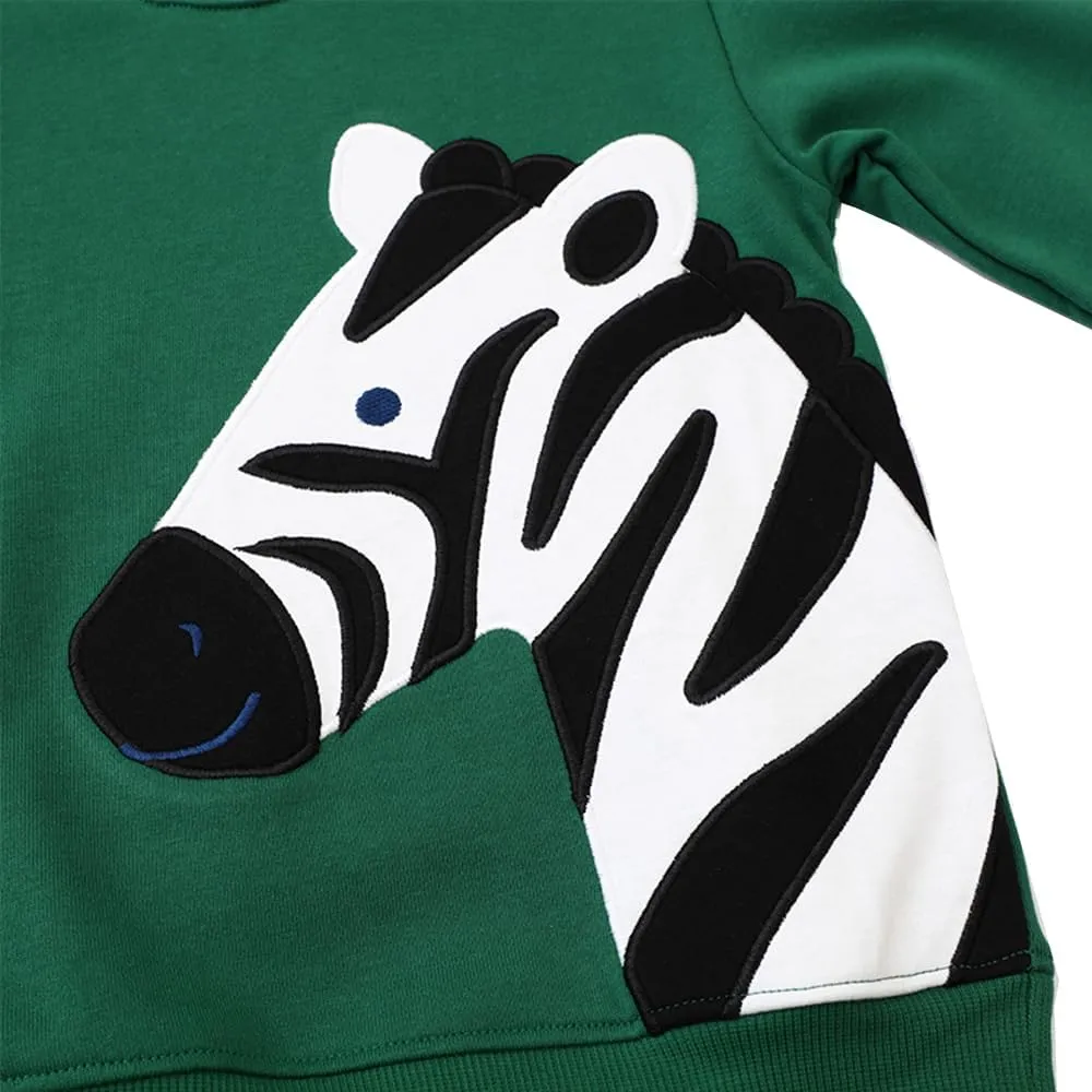 Popshion Toddler Boys Sweatshirt Cotton Lightweight Kids Winter Warm Sweater Crewneck Pullover Tops