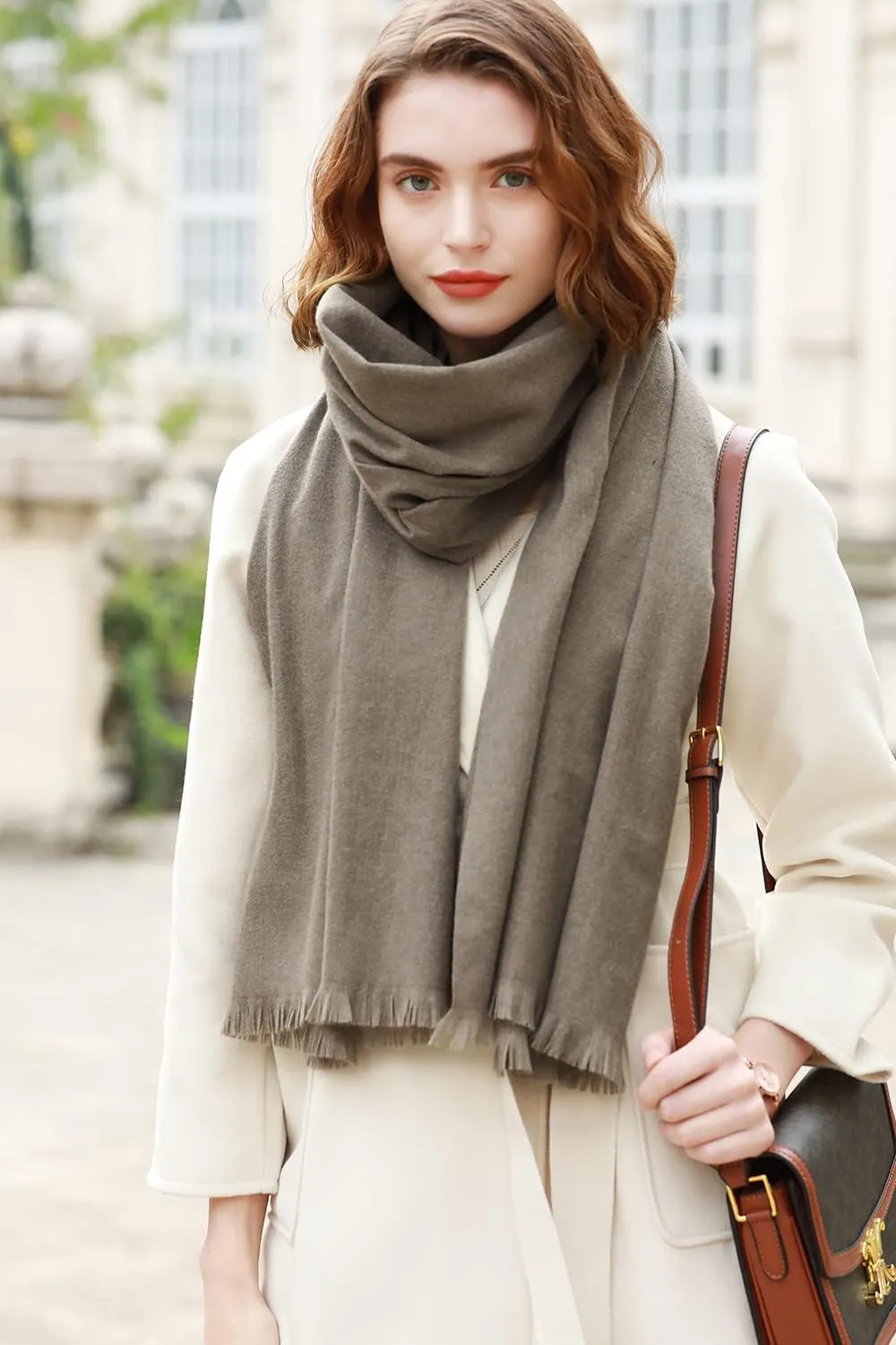 RIIQIICHY Scarfs for Women Pashmina Shawl Wraps for Evening Dresses Women Scarf for Wedding Large Winter Scarves