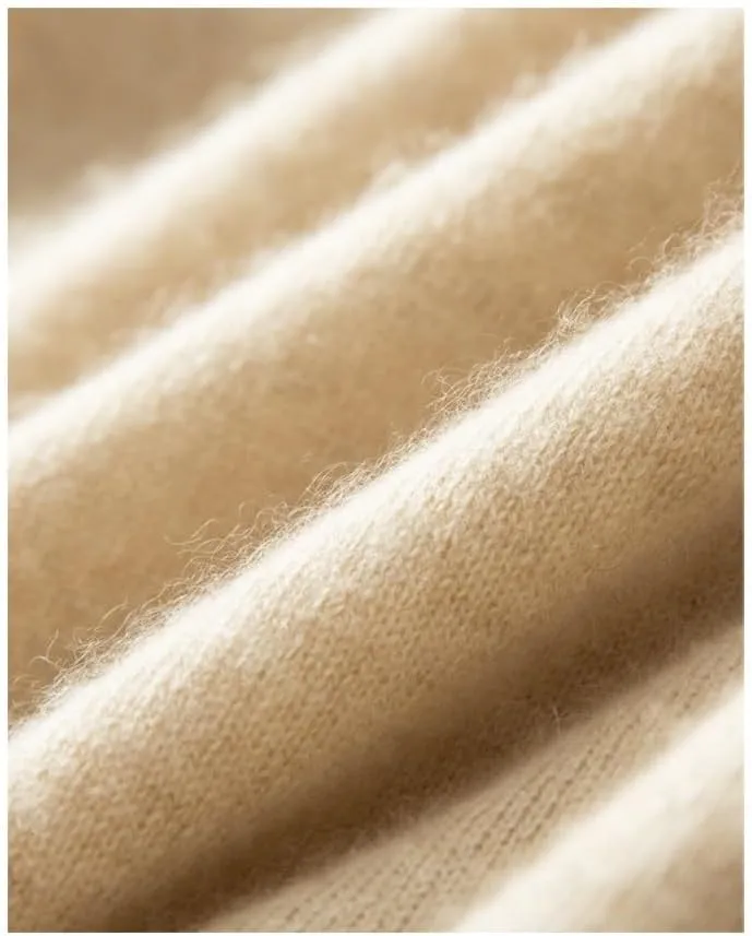 Women's Turtleneck Wool Pullover Fall Winter Warm Sweater Soft Long Sleeve Knitted