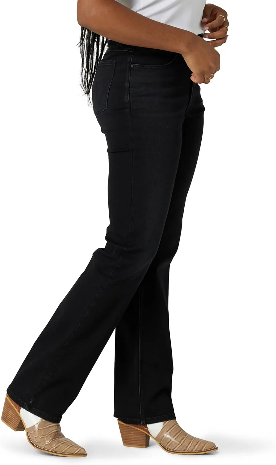 Wrangler Women's High Rise True Straight Fit Jean
