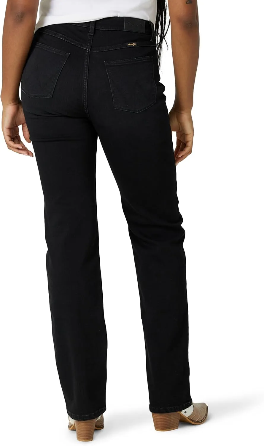 Wrangler Women's High Rise True Straight Fit Jean